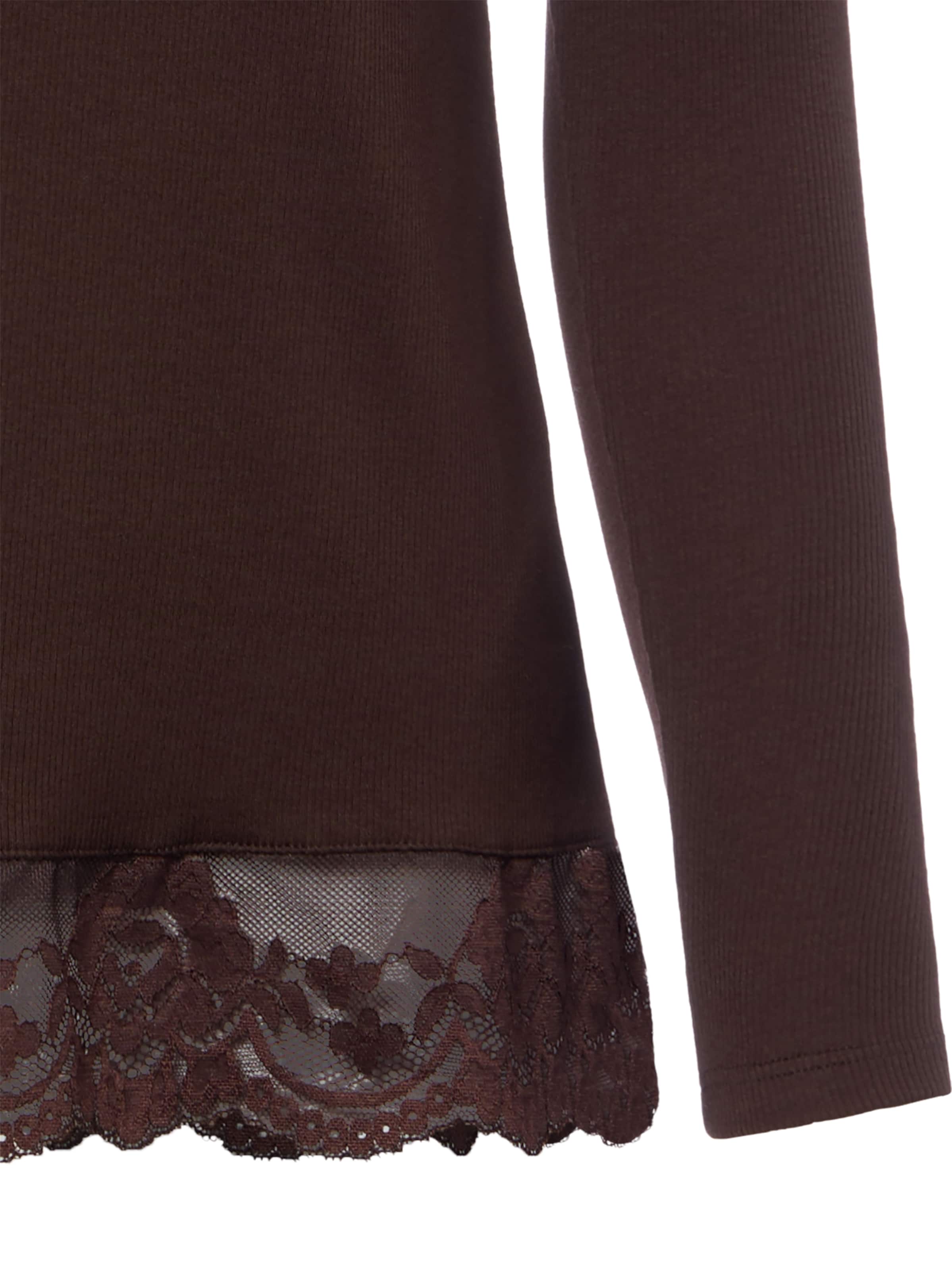 MORE & MORE Shirt in Brown
