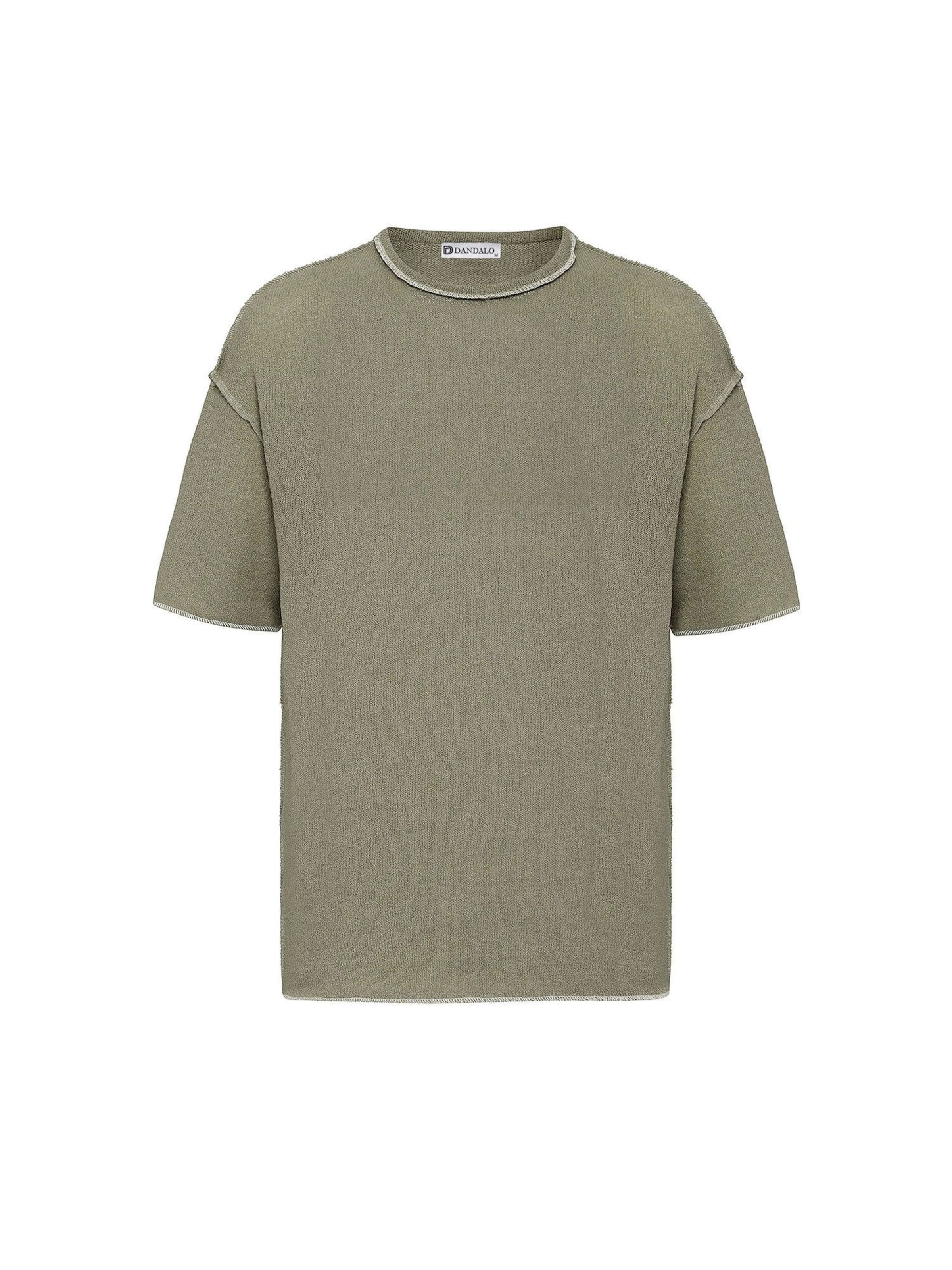 Dandalo Pulóver - zöld: elől