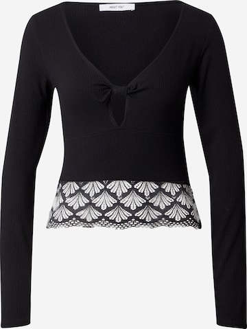 ABOUT YOUMajica 'Jolanda' - crna boja: prednji dio