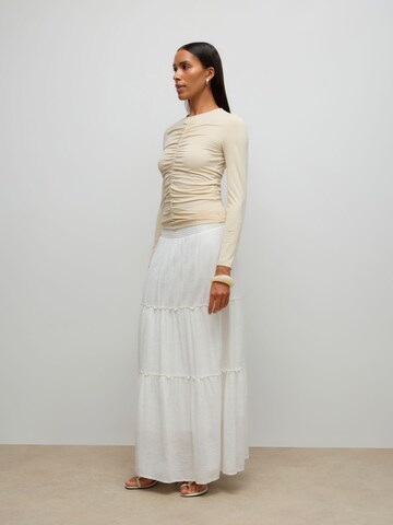 VERO MODA Shirt in Beige