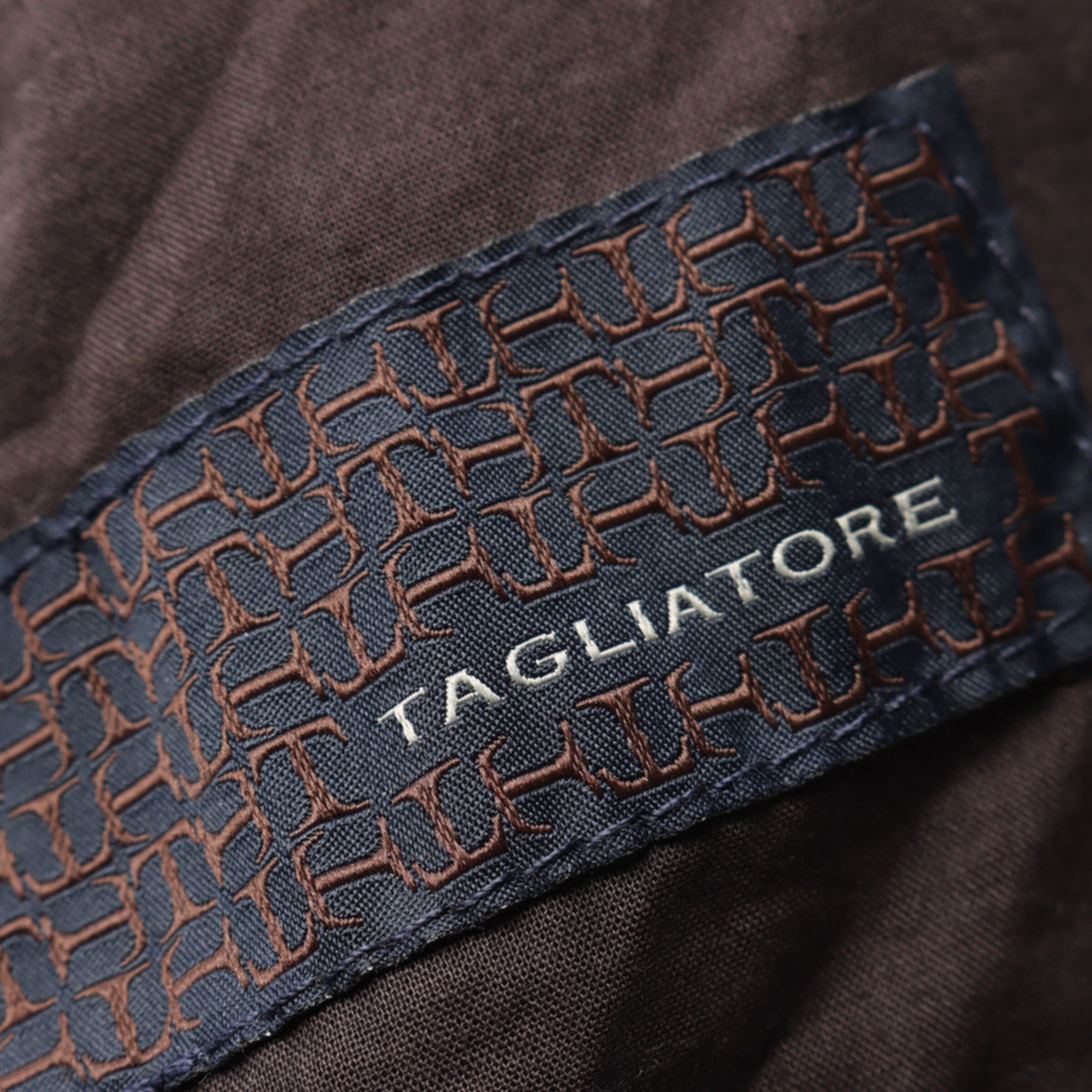 Tagliatore Lederjacke / Ledermantel M-L in Blau