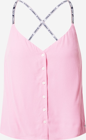 Tommy Jeans Top in Pink: predná strana