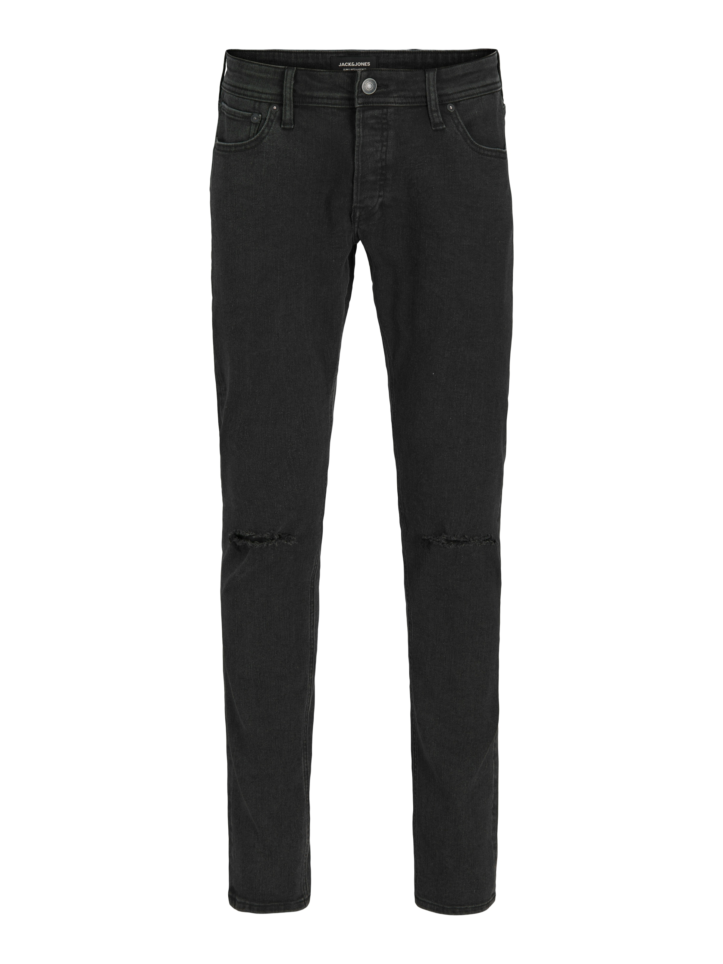 JACK & JONES Slimfit Farmer 'JJIGLENN JJORIGINAL' - fekete: elől