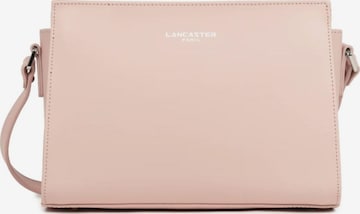 LANCASTER ParisTorba preko ramena 'Lancaster Sac trotteur Zippée S Smooth Poudre' - roza boja: prednji dio