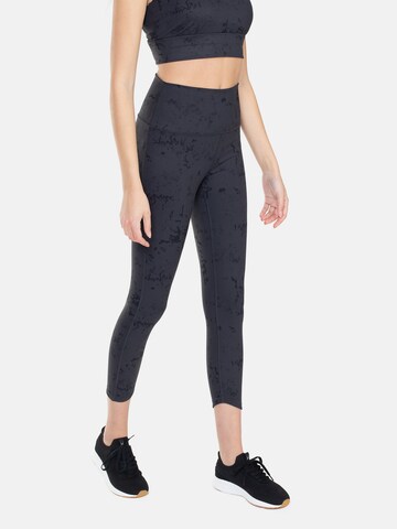 Spyder - Regular Leggings em cinzento: frente