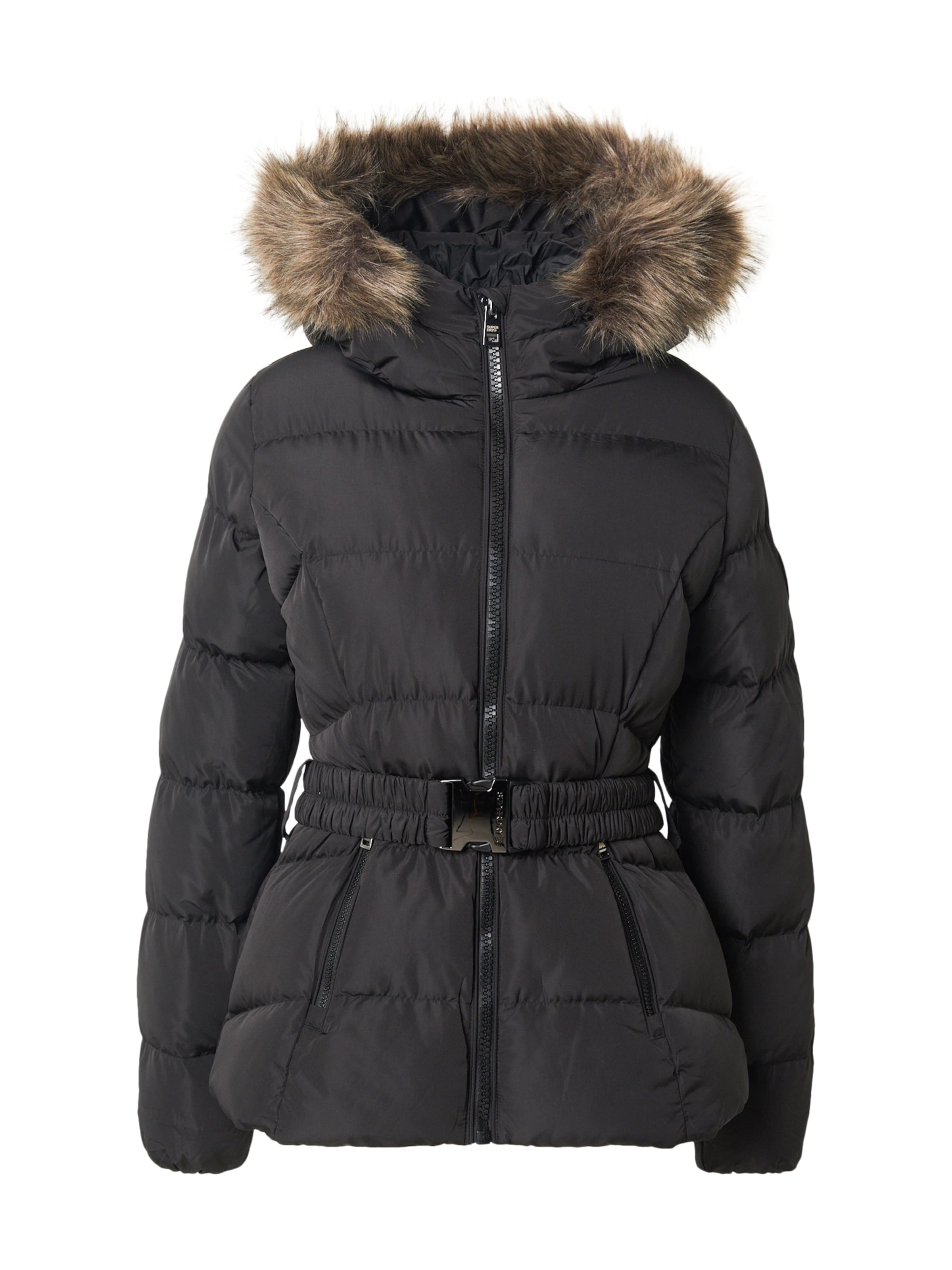 Superdry Winterjas &#x27;FUJI&#x27; in Zwart: voorkant