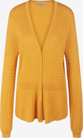 Uta Raasch Knit Cardigan in Yellow: front