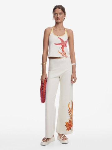 Desigual Топ 'Starfish' в Белый