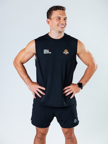 Lifters Sportweste 'Hybrid Club Sport' in Schwarz: Vorderseite