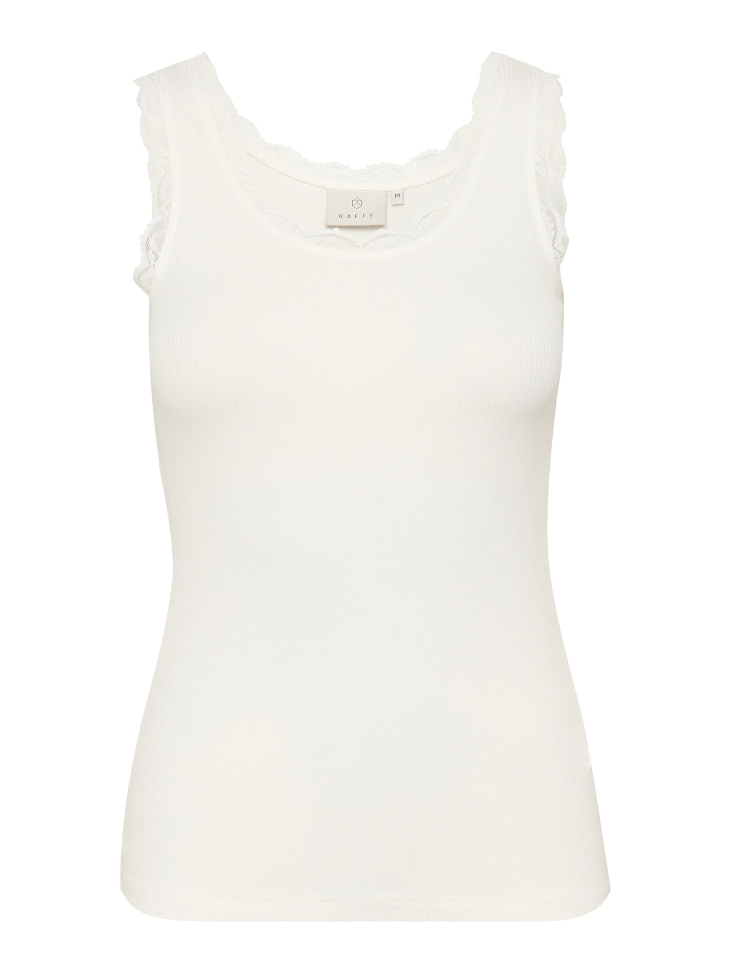 Kaffe Топ 'KAOmi' в бяло: отпред
