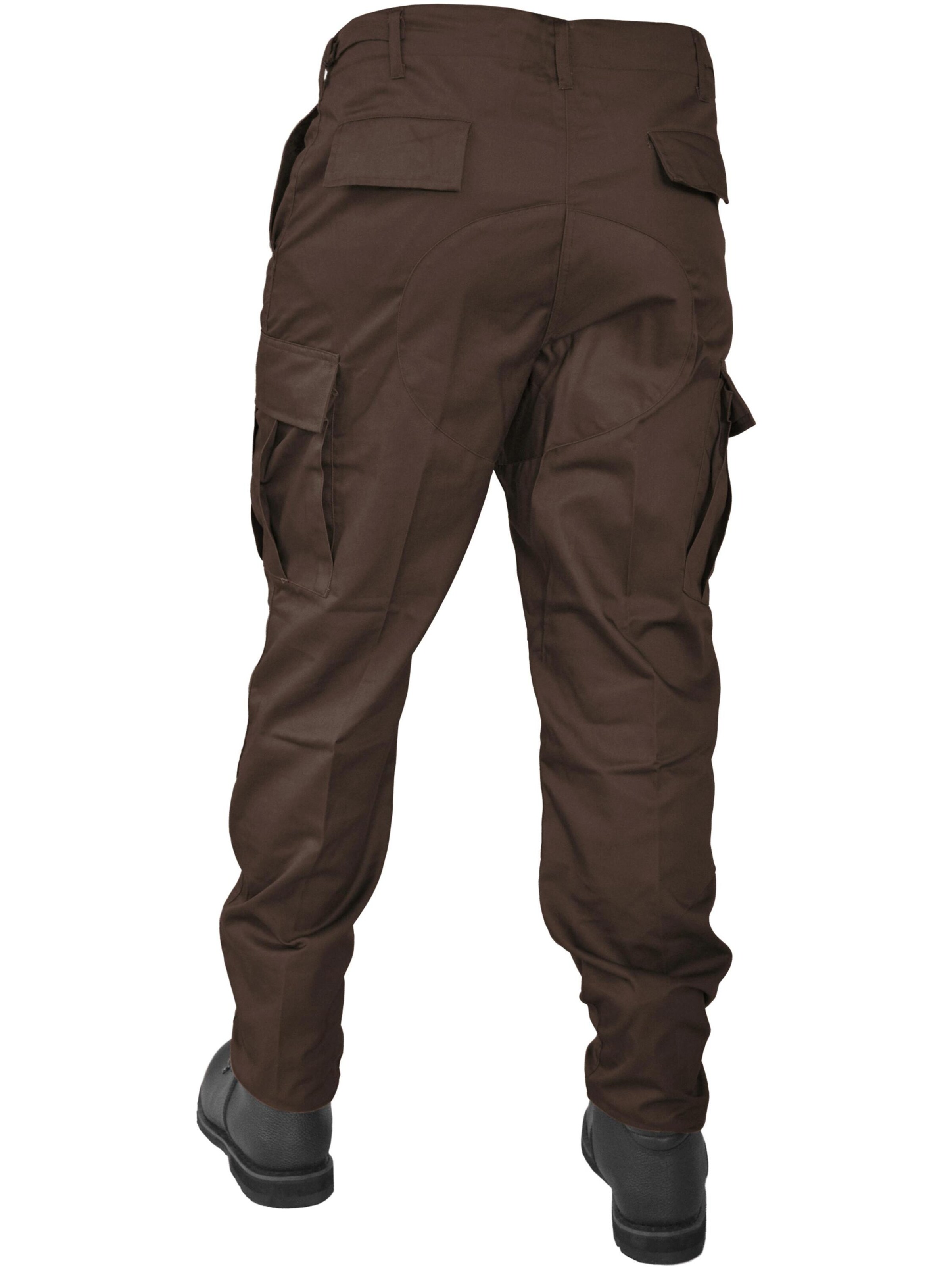 Regular Pantalon outdoor 'Trooper' normani en marron