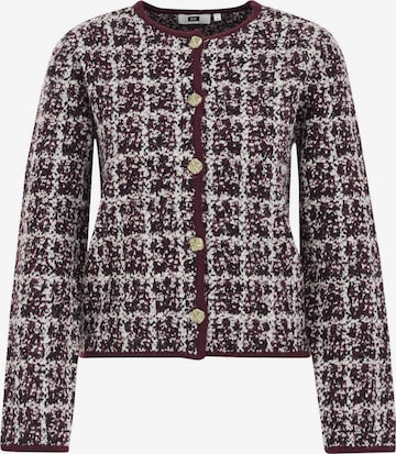 raudona WE Fashion Kardiganas: priekis