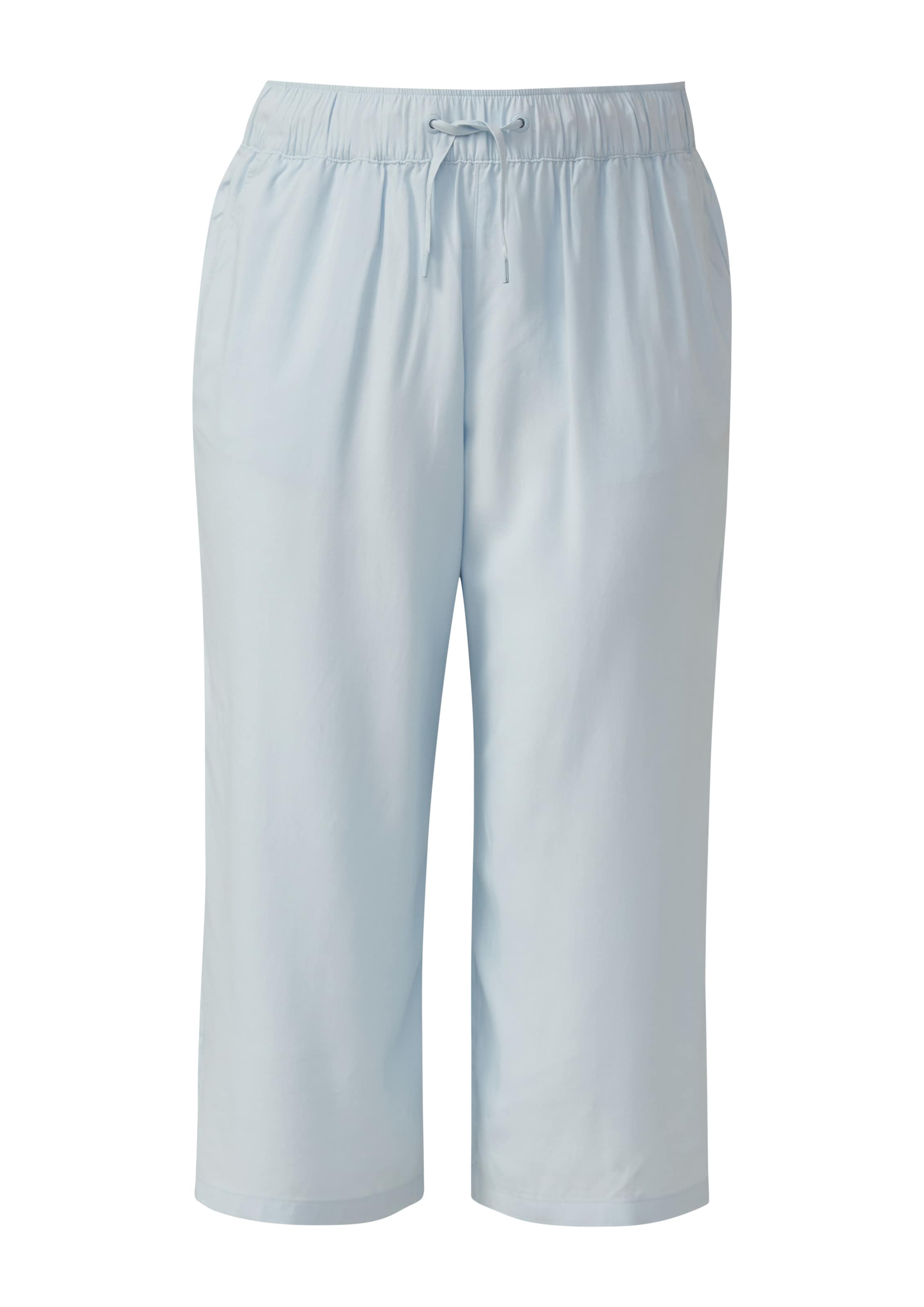 Pantalon QS en bleu : devant