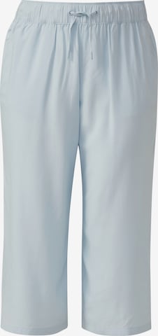 Pantalon QS en bleu : devant