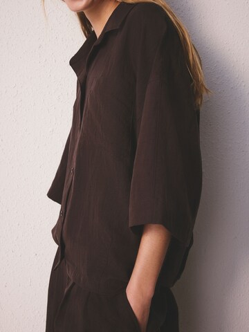 Camicia da donna di Next in marrone