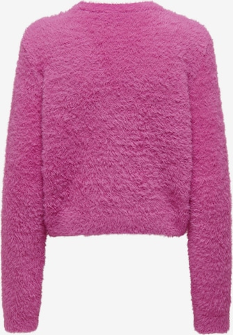 ONLY Strickjacke 'IGGY' in Pink