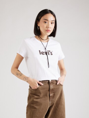 LEVI'S ® Shirt 'The Perfect Tee' in White: front