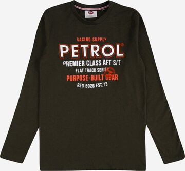 Petrol Industries Shirt in Green: front