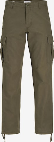 Pantalon cargo 'JPSTKane JJBarkley' JACK & JONES en vert : devant