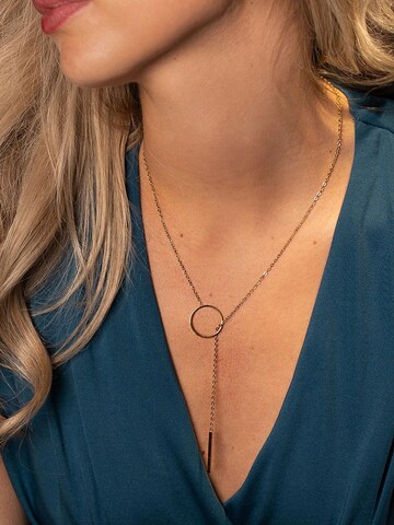 Chic by Lirette Necklace 'Necklace Circle Bar' in Gold