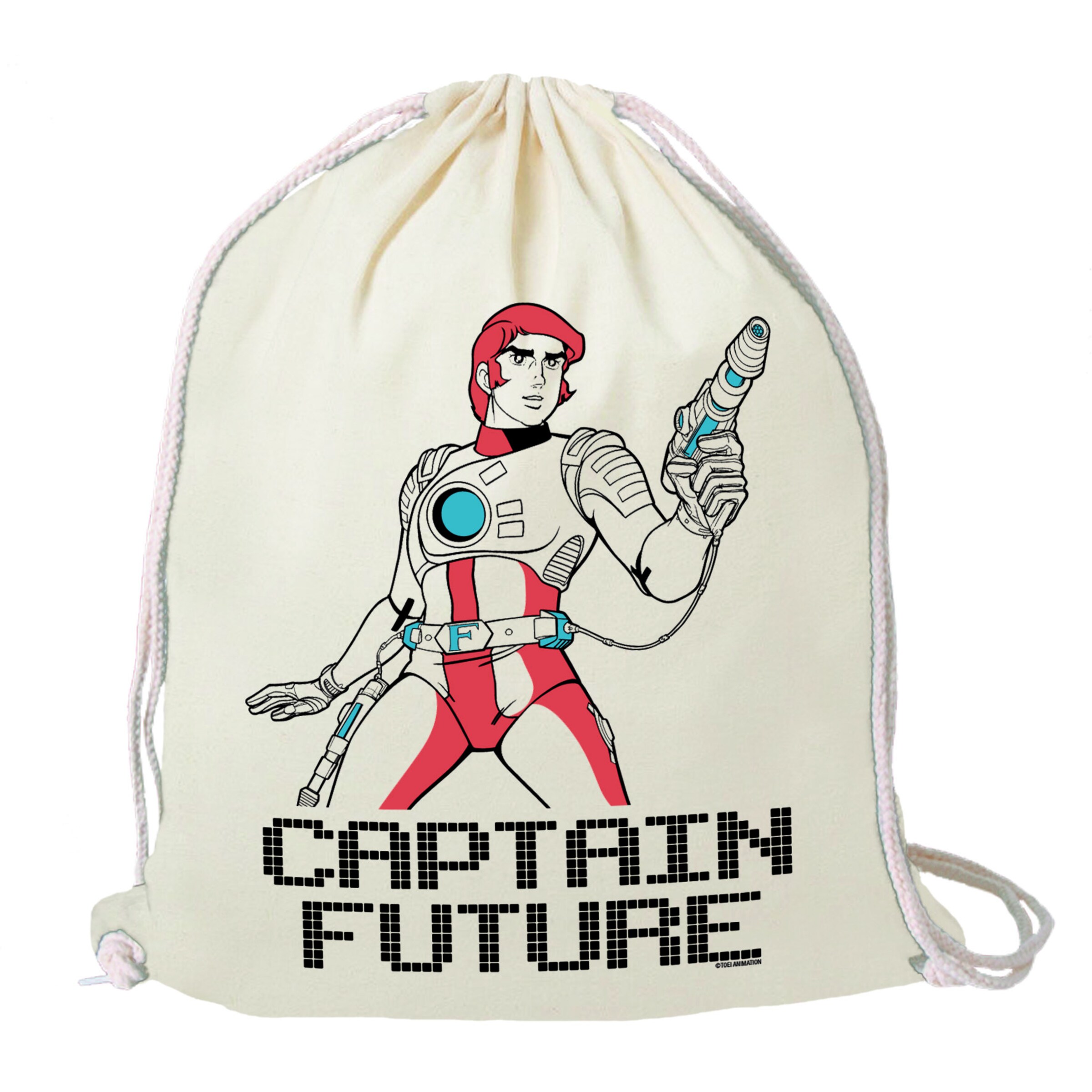 LOGOSHIRT Turnbeutel in Weiß: Vorderseite