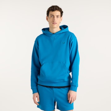 new balance Sweatshirt 'Athletics French Terry Hoodie' in Blauw: voorkant