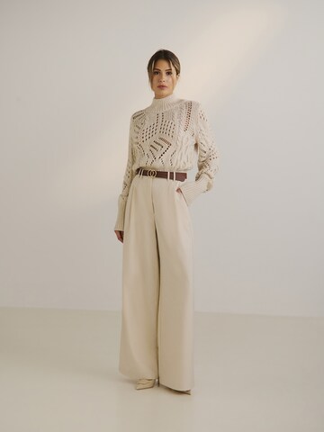 Guido Maria Kretschmer Women Sweater 'Elissa' in White