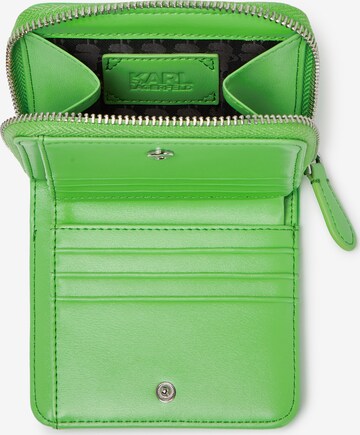 Karl Lagerfeld Rahakott, värv roheline