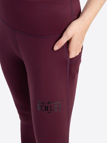 Benlee Skinny Sports trousers 'Maribel' in Red