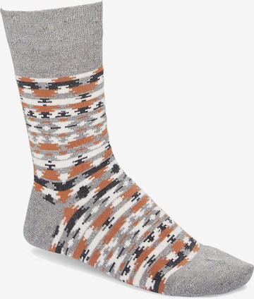 BIRKENSTOCK Socks in Grey: front