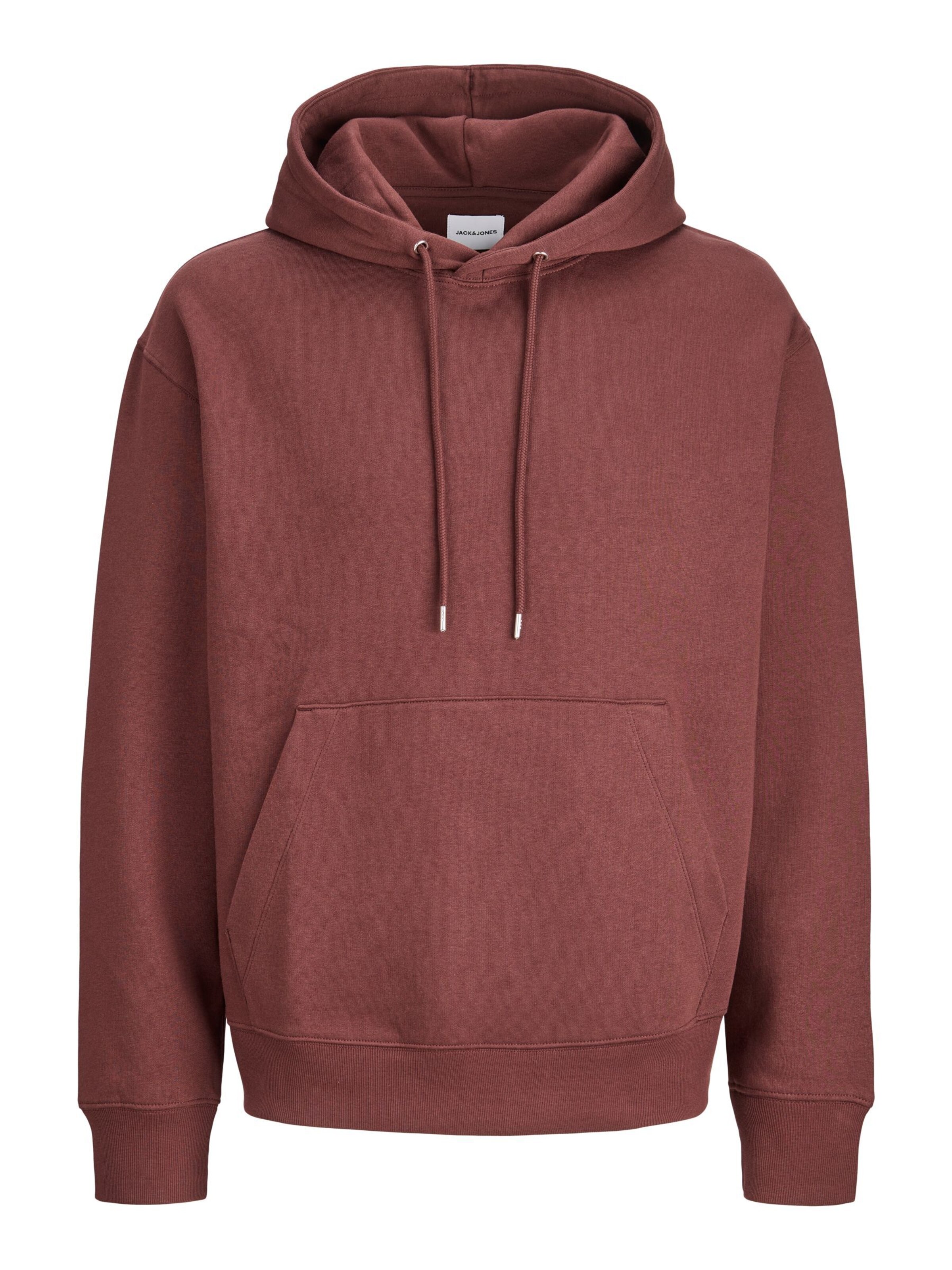 JACK & JONES Sudadera 'JJEACE' en L en borgoña, Vista del producto