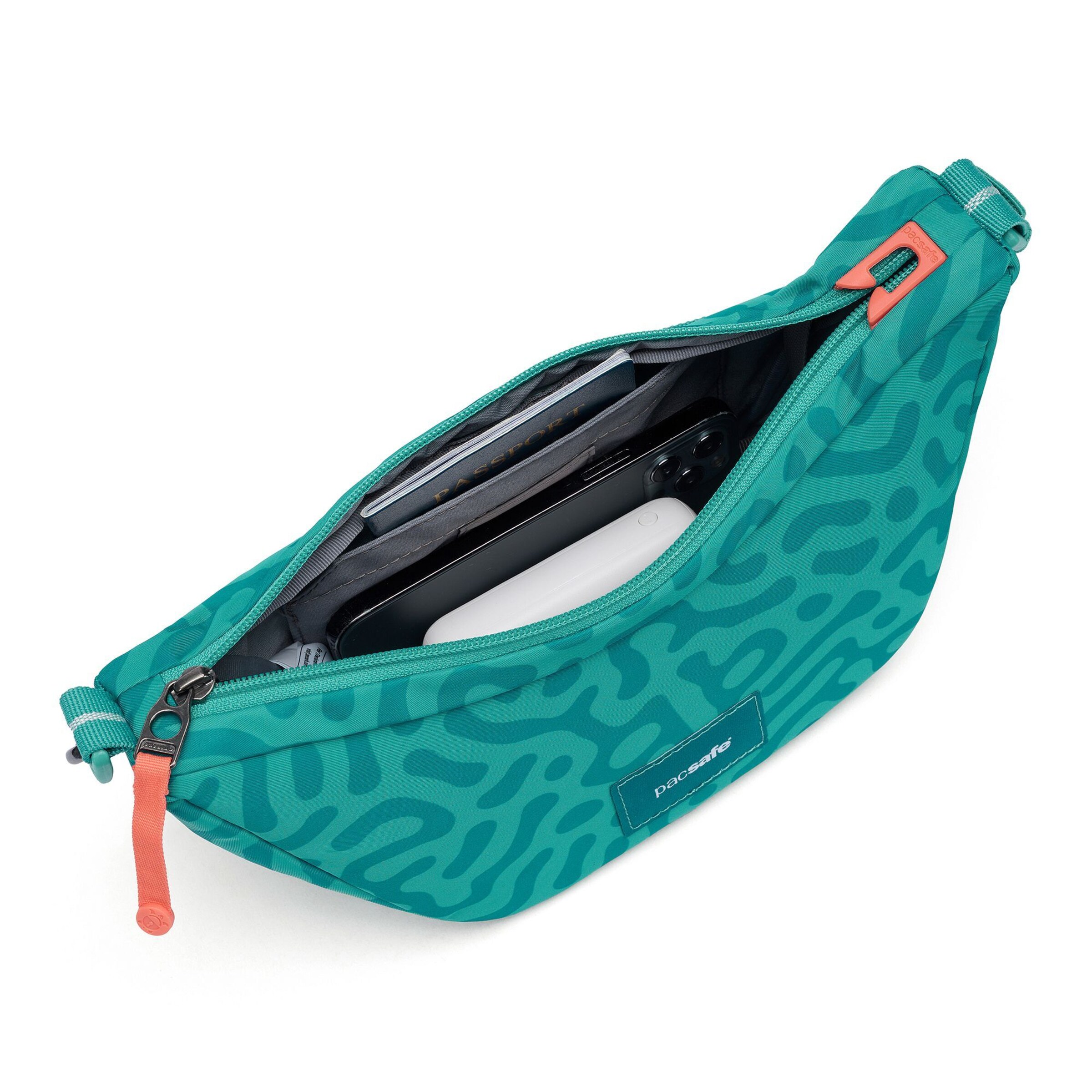 Pacsafe Umhängetasche 'GO Lunar' in Blau