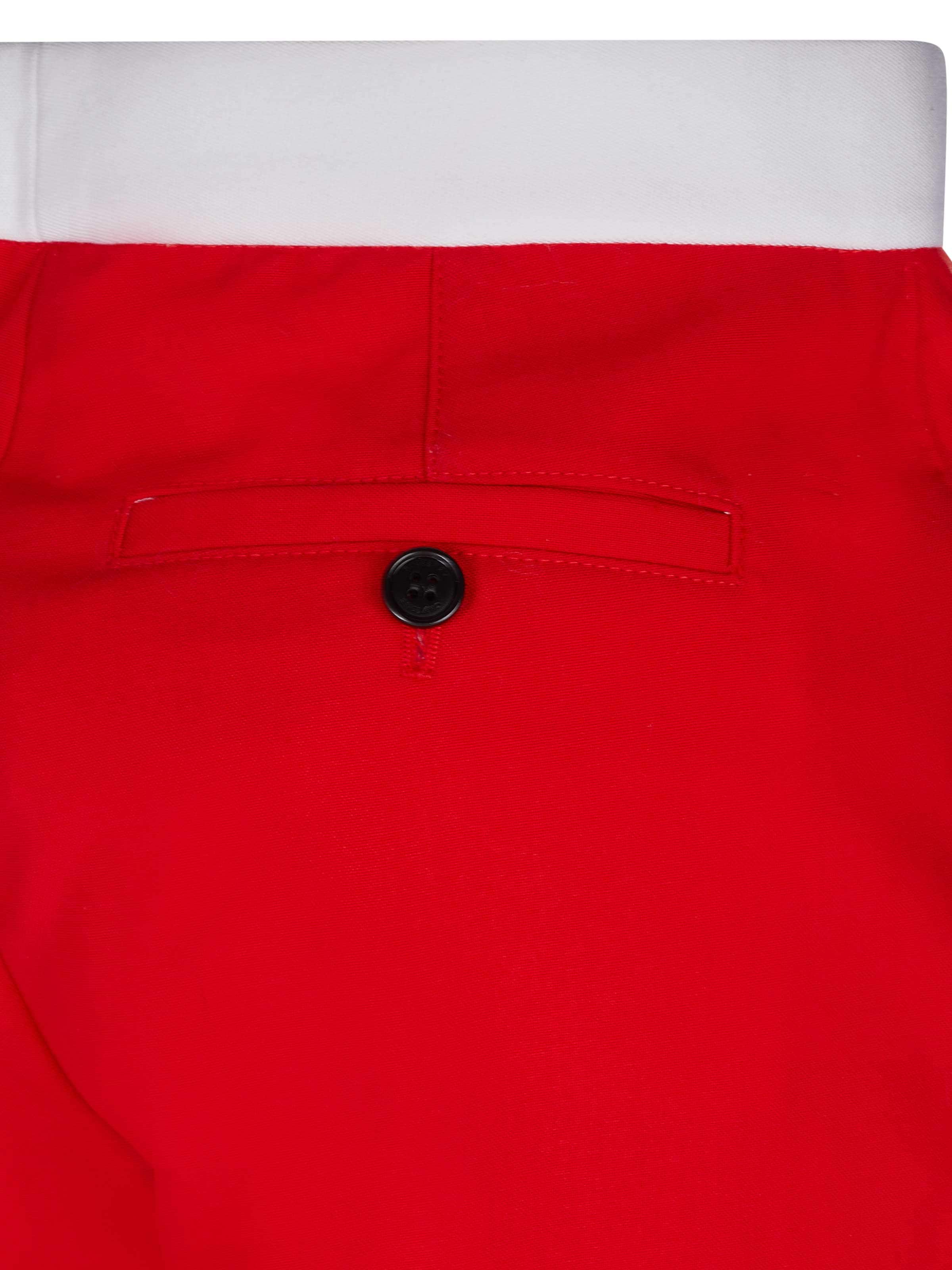 BURBERRY Regular Hose‌‌‌‌‌‌ in Rot