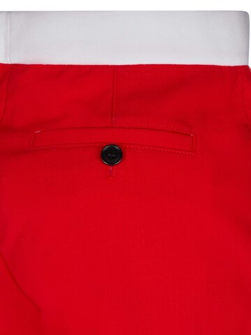 BURBERRY Regular Pants in Red