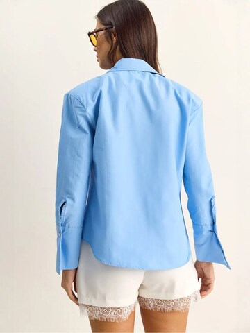 Chemisier Bianco Lucci en bleu