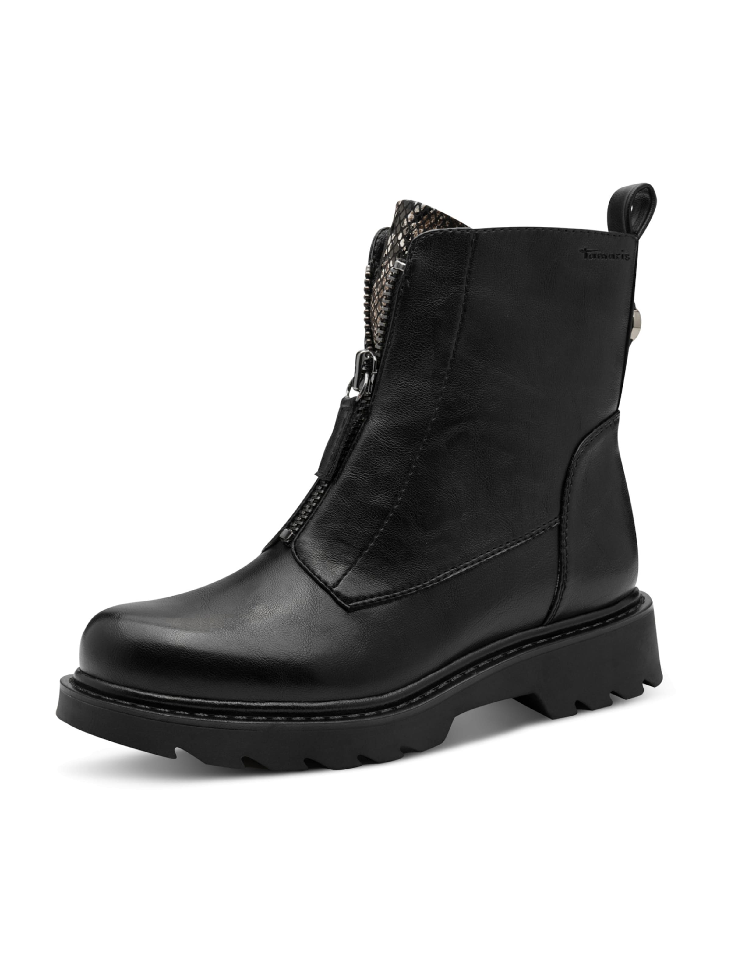 Tamaris Ankle Boots in Black: front
