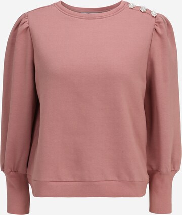 Sweat-shirt Dorothy Perkins Petite en rose : devant