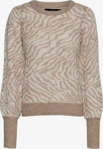 VERO MODA Pullover 'Tari' i brun: forside