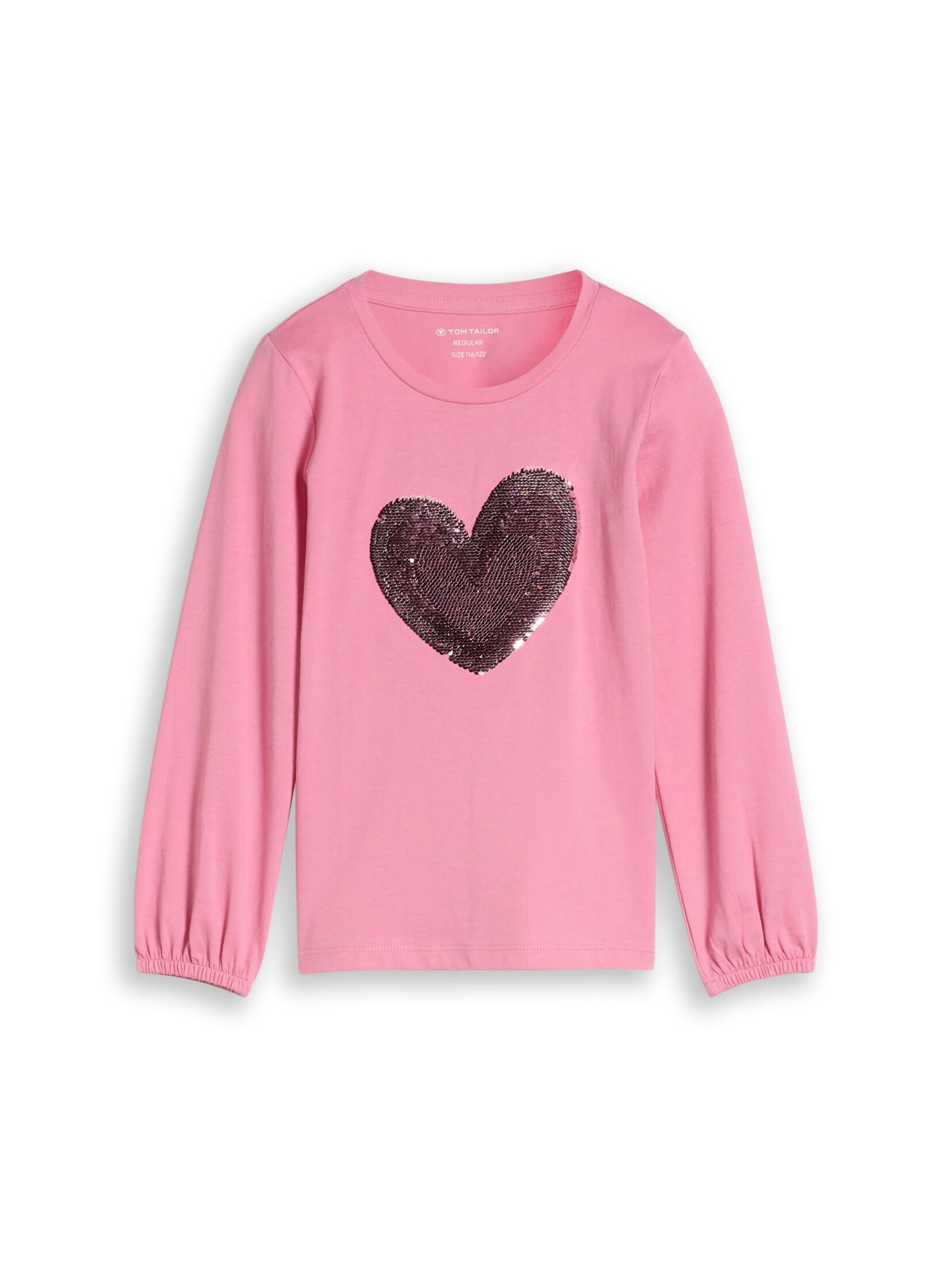 TOM TAILOR Shirt in Pink: front