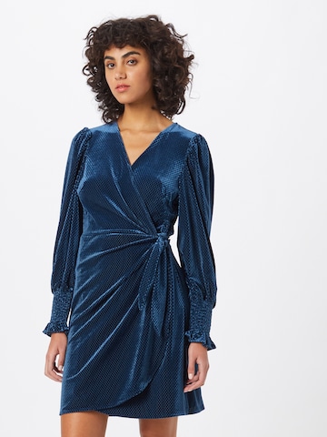 FRNCH PARIS Dress 'BAKHTA' in Blue: front