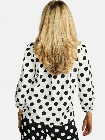 T-shirt ' FLORA ' Liberte Essentiel en blanc