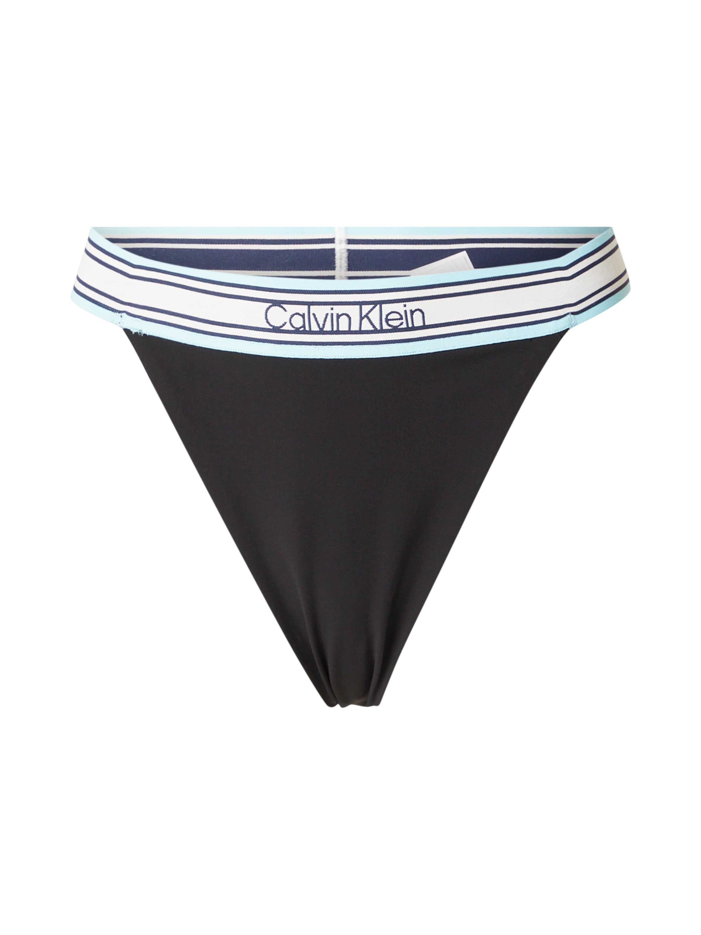 Calvin Klein Swimwear Bikini nadrágok - fekete: elől