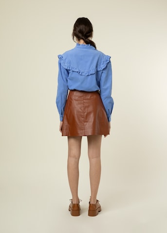 FRNCH PARIS Skirt 'Theodora' in Brown