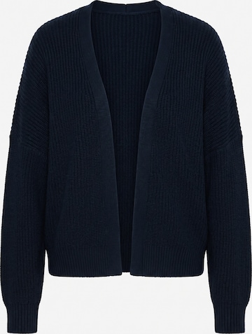 Ulla Popken Strickjacke in Blau: Vorderseite