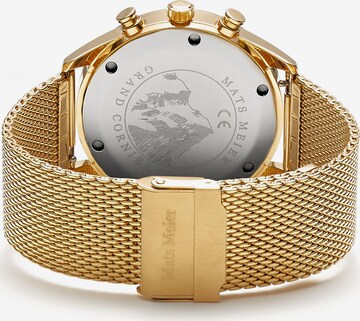 Mats Meier Analoog horloge in Goud