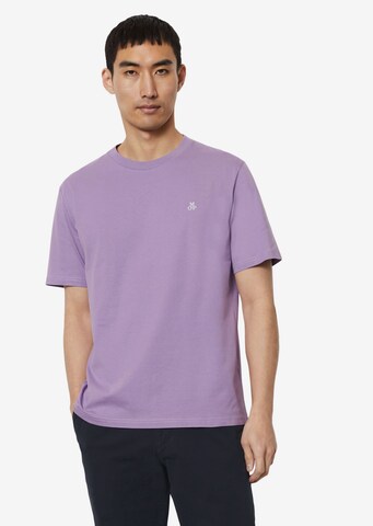 T-Shirt Marc O'Polo en violet : devant