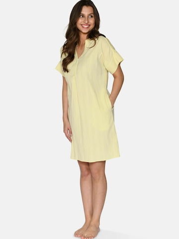 Camicia da notte 'Aya' di CCDK Copenhagen in giallo