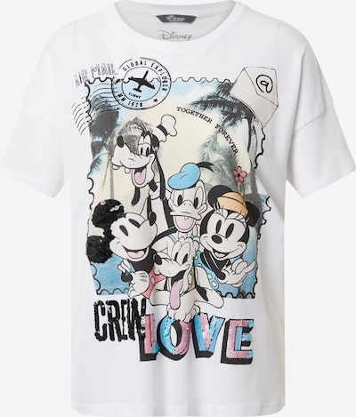 Tricou 'Disney Crew Love' PRINCESS GOES HOLLYWOOD pe alb, Vizualizare produs