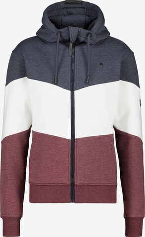 Alife and Kickin Sweatjacke 'Simon' in Grau: predná strana