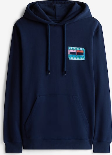 Tommy Jeans Collegepaita värissä sininen / marine / tummanvihreä / punainen, Tuotenäkymä